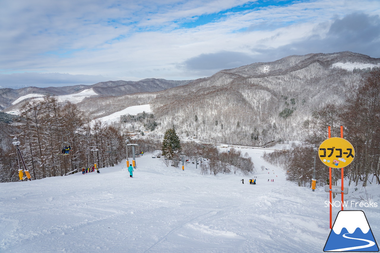 美唄国設スキー場｜Merry Christmas !!でも、飾らない雰囲気のローカルゲレンデが良い(^_-)-☆